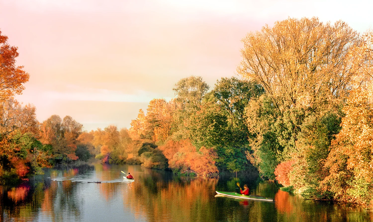 Kajakfahren auf der Regnitz